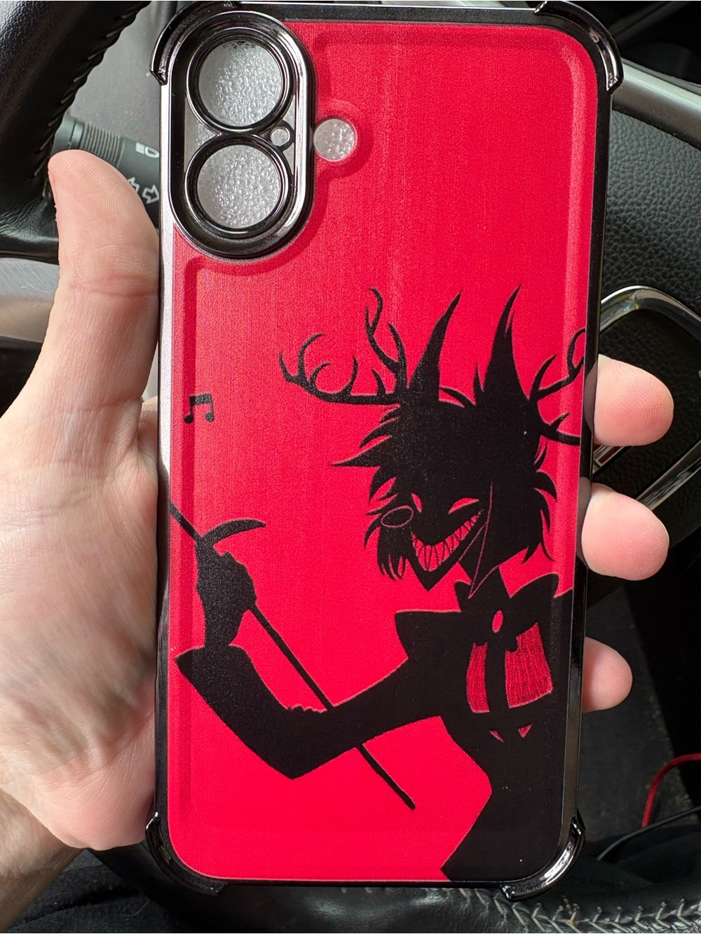 Hazbin Hotel Alastor Phone Case for iPhone 16 Plus